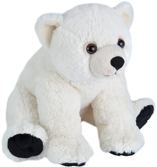 Wild Republic Ijsbeer knuffel - 30 cm zacht - pluche speelgoed