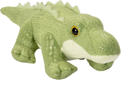 Wild Republic Knuffel Alligator Junior 13 Cm Pluche Groen