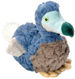 Wild Republic knuffel dodo junior 20 cm pluche blauw/grijs