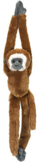 Wild Republic knuffel Lar gibbon 51 cm pluche bruin