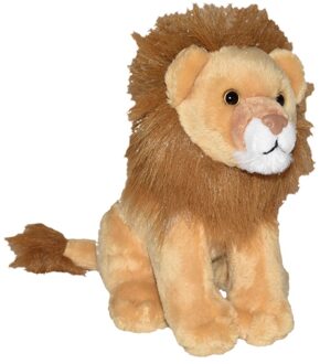 Wild Republic Knuffel Leeuw - met geluid - pluche dieren - 20 cm - Leeuwen