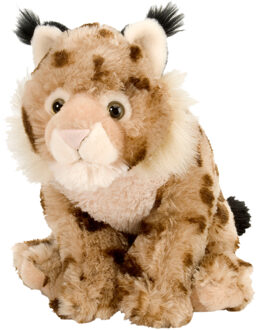 Wild Republic Knuffel Lynx Junior 30 Cm Pluche Bruin/wit