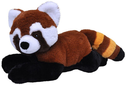 Wild Republic Knuffel Panda Junior 30 Cm Pluche Rood