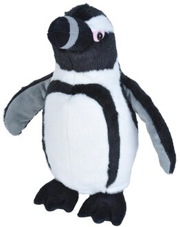 Wild Republic Knuffel pinguin zwart/grijs/wit 35 cm knuffels kopen
