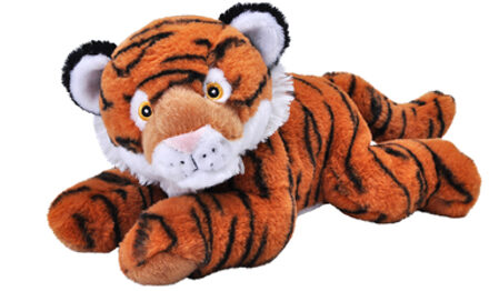 Wild Republic knuffel tijger Ecokins junior 30 cm pluche oranje