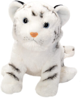 Wild Republic Knuffel Tijger Junior 20 Cm Pluche Wit/zwart