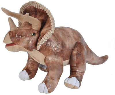 Wild Republic Knuffel Triceratops 63 Cm Pluche Bruin