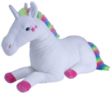 Wild Republic Knuffel Unicorn Meisjes 76,2 Cm Pluche Wit