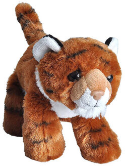 Wild Republic Knuffeltijger Junior 18 Cm Pluche Oranje/wit