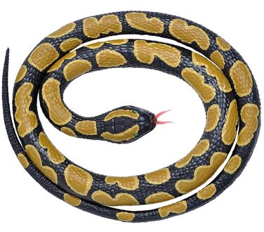 Wild Republic Koningspython slang - Rubberen Slang - 117 cm - Halloween enge dieren
