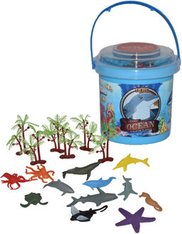 Wild Republic Mini-speelset Ocean Junior 18-delig