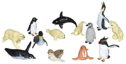 Wild Republic Plastic speelgoed pooldieren figuren speelset 13-delig