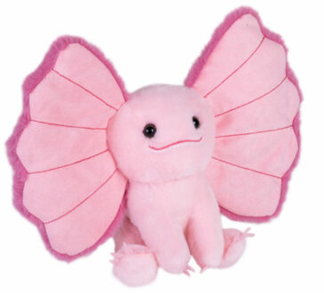 Wild Republic Pluche Axolotl knuffel - 15 cm - roze - knuffeldier - salamander - knuffeldieren