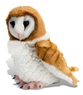 Wild Republic Pluche kerkuil knuffel 30 cm