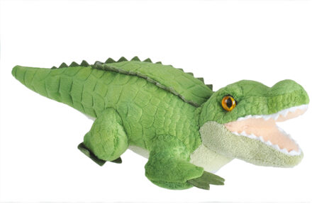 Wild Republic Pluche knuffel krokodil van 20 cm
