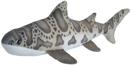 Wild Republic Pluche knuffel luipaard haai van 35 cm