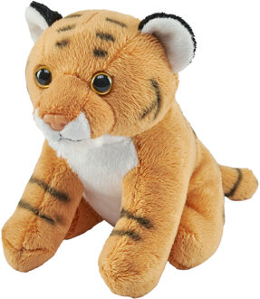 Wild Republic Pluche knuffel Tijger van 13 cm
