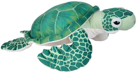 Wild Republic Pluche knuffel Zeeschildpad van 55 cm