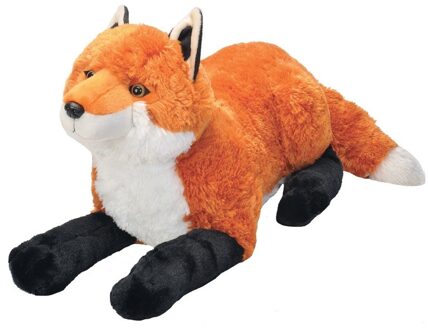 Wild Republic Pluche vos - knuffel - 64 cm - rood - bosdieren knuffel