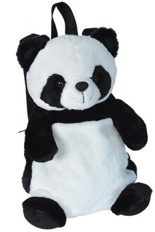 Wild Republic Rugtas Panda knuffel - 33 cm - pluche - rugzak - pandabeer