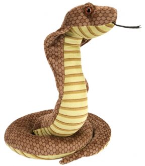 Wild Republic Wild Repbulic Knuffel slang - cobra - 30 cm - pluche - knuffeldier