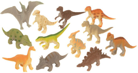 Wild Republic Wild Republic: 12 plastic Dinosaurussen