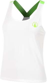 Wild Serve & Volley 2.0 Tanktop Dames-Wit,Neongroen - XS,S,M,L,XL,XXL