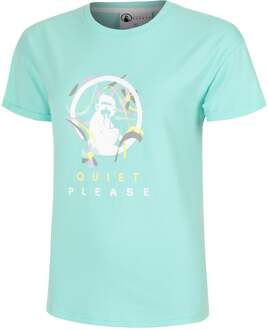 Wild Sketchy T-shirt Dames-Turkoois,Veelkleurig - XS,S,M,L,XL,XXL