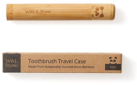 Wild & Stone Bamboe Tandenborstelhouder Travel - Kinderen