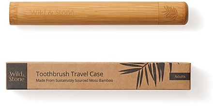 Wild & Stone Bamboe Tandenborstelhouder Travel - Volwassene