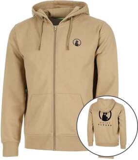 Wild Tonal Zip Sportjas Heren-Beige - XS,S,M,L,XL,XXL