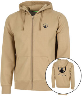 Wild Tonal Zip Sportjas Heren-Beige - XXL