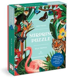 Wild Tropics 1000 Piece Surprise Puzzle -  Galison Mudpuppy (ISBN: 9780735373280)