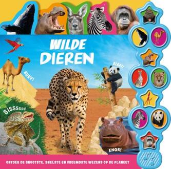 Wilde dieren - 10-geluidenboek -  Claire Mowat (ISBN: 9789036648639)