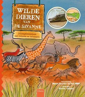 Wilde dieren van de savanne - Boek Marja Baeten (9044830570)