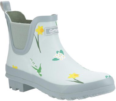 Wildebloem Dames Enkellaarsjes Blauw