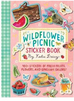 Wildflower Picnic Sticker Book: 100+ Stickers Of Fresh Fruits, Flowers, And Gingham Galore! - Katie Daisy