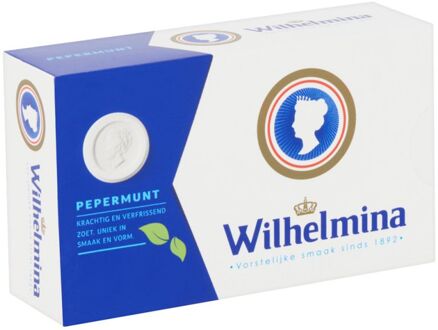 Wilhelmina pepermunt doosje 100 gr