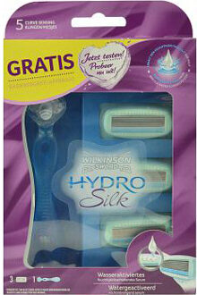 Wilkinson Hydro Silk Free Razor 3 St