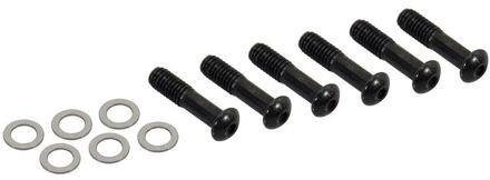 Wilkinson TWL-001 spare part: set of 6 black metal bolts and spacers for saddle locking of TWL series