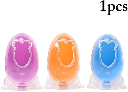 Willekeurige Kleur Hamster Badkamer Antislip Ei Vormige Hamster Zand Badkamer Clear Zand Bad Container Voor Kleine Dieren