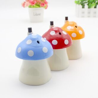 Willekeurige Kleur Paddestoel Vorm Tandenstoker Doos Draagbare Automatische Tandenstoker Doos Huishoudelijke Kleine Tandenstoker Doos