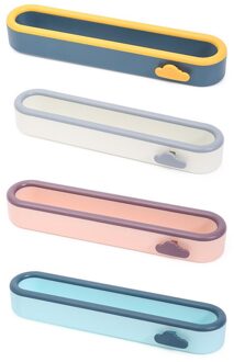 Willekeurige Kleur Schoen Opbergrek Badkamer Muur Gemonteerde Schoen Opbergrek Opknoping Plank Schoen Houder Huishoudelijke Slippers Rack willekeurig kleur 1stk