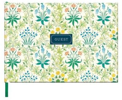 William Morris Celandine Guest Book - Galison