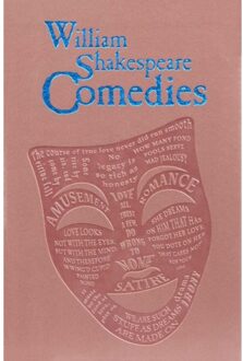 William Shakespeare Comedies - Word Cloud Classics - William Shakespeare