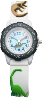 WILLIS Children Watch Cartoon Dinosaur Silicone Watchband Dragon Design Student Kids Watches Boy Girls Fashion Quartz Wristwatch