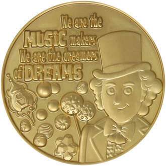 Willy Wonka & the Chocolate Factory Collectable Coin Dreamers Limited Edition