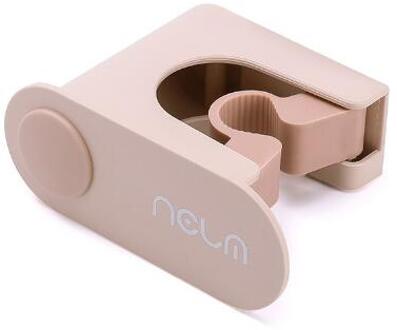 Wilona Non-Trace Mop Frame Eenvoudige Huishoudelijke Badkamer Praktische Haak Gratis Van Punch Mop Klem Wc Muur Opknoping Beugel roze