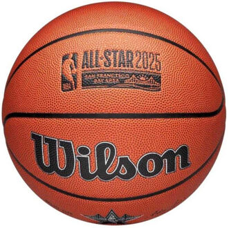 Wilson 2025 all star nba lederen replica basketbal Oranje - 7