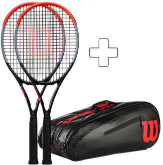 Wilson 2x 100 Pro (Tour) zwart - 4